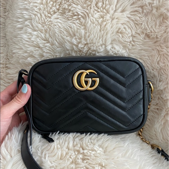 Gucci Handbags - Gucci Marmont Matelasse Mini Bag